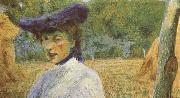 Umberto Boccioni, Portrait of the Artist Adriana